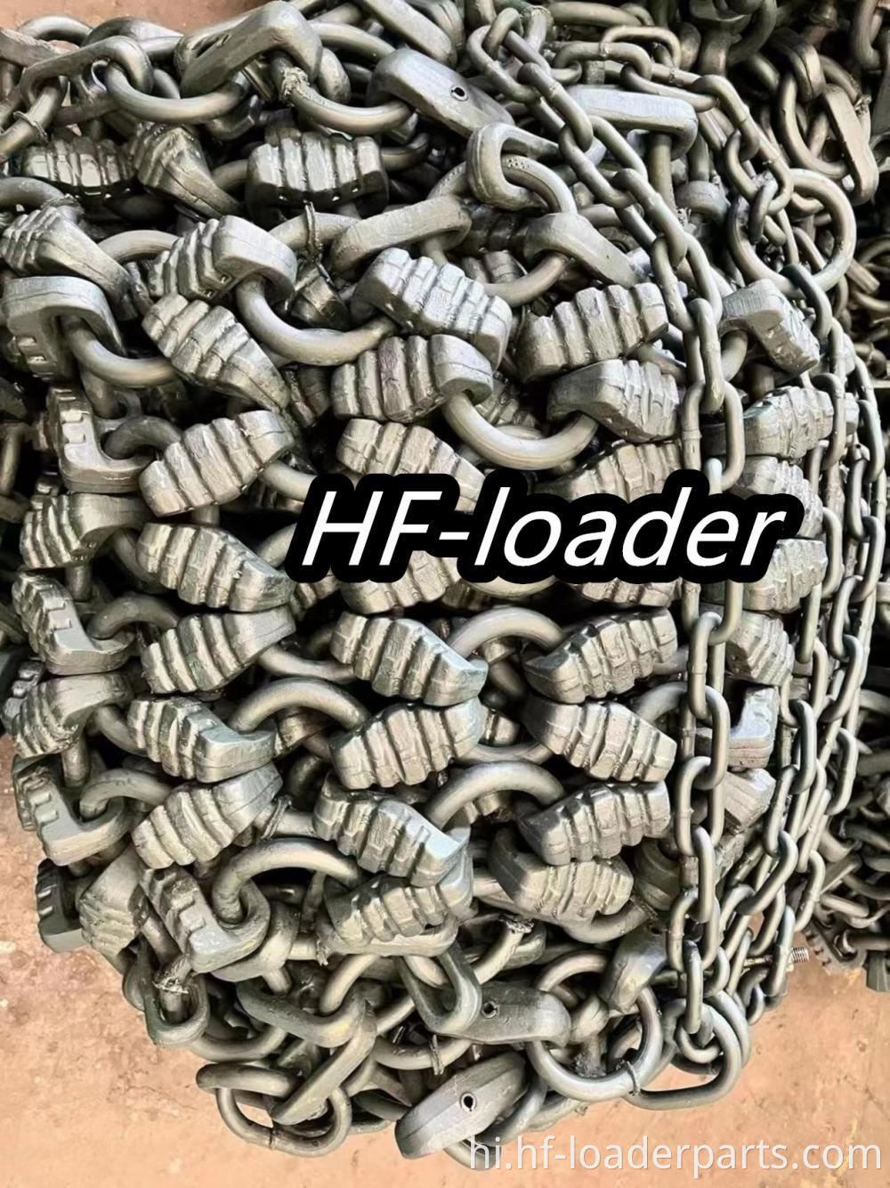 खदान के लिए टायर संरक्षण श्रृंखला 23.5-25 Forging Tire Protection Chain 23.5-25 for mine